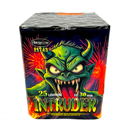 TOATE PRODUSELE - Baterie de Artificii Intruder 25 Focuri / 30 MM CAT T1