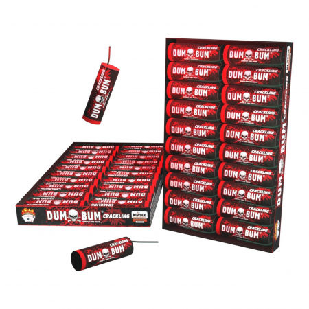 EMITATOARE DE SUNET - Crackling DUM BUM RED KLASEK