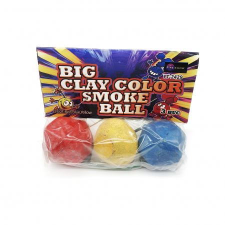 TOATE PRODUSELE - Fumigene colorate BIG CLAY - set 3 buc