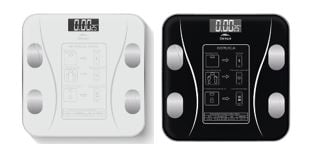 Toate produsele - Cântar electronic din sticlă cu funcție măsurare grăsimi