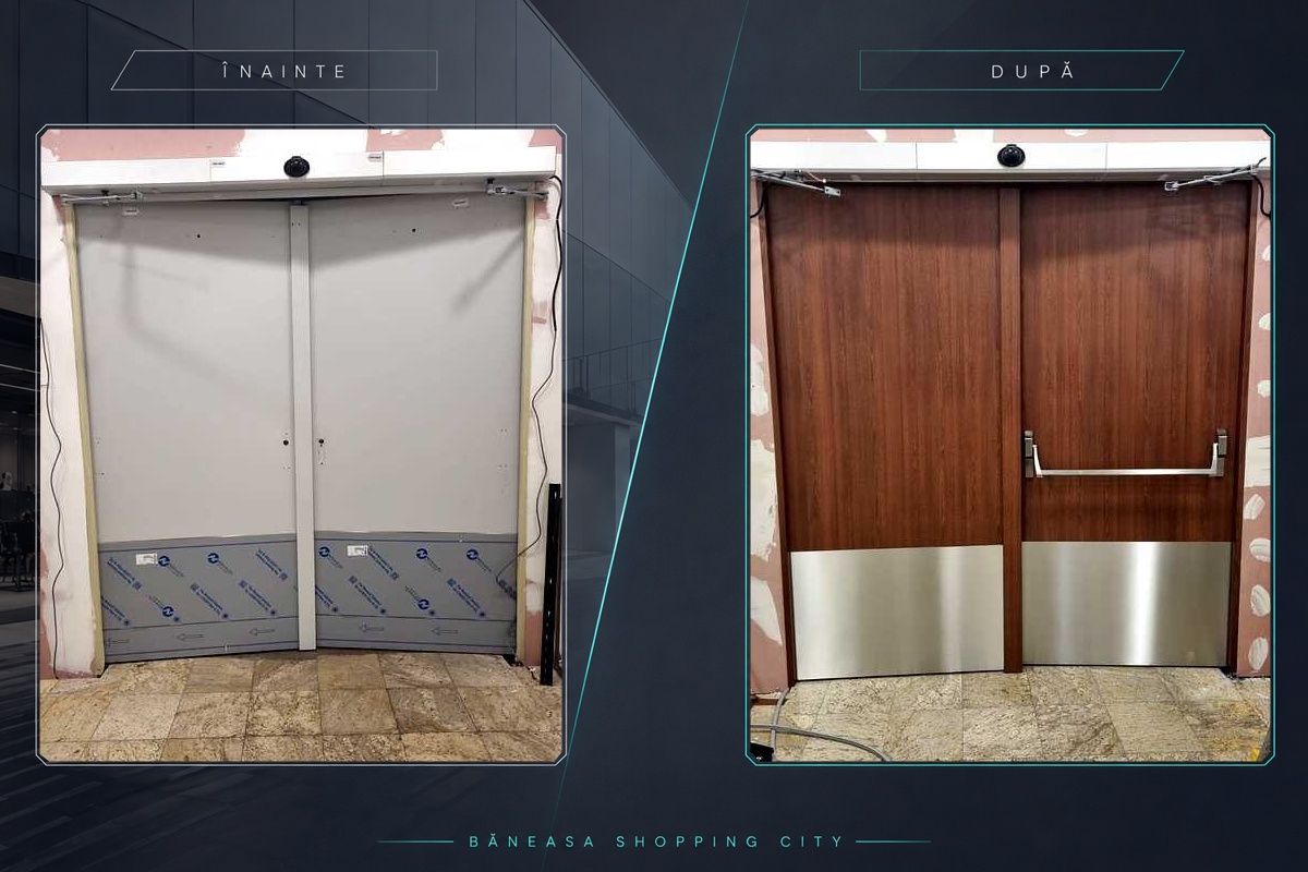 Colantare Usi Duble Baneasa Shopping City