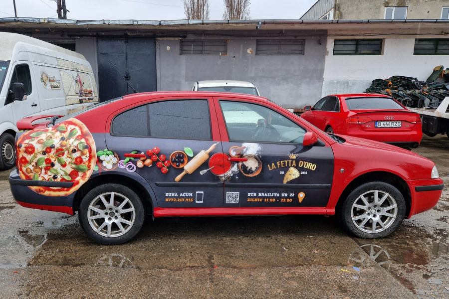 Colantare auto proiect E-Brand