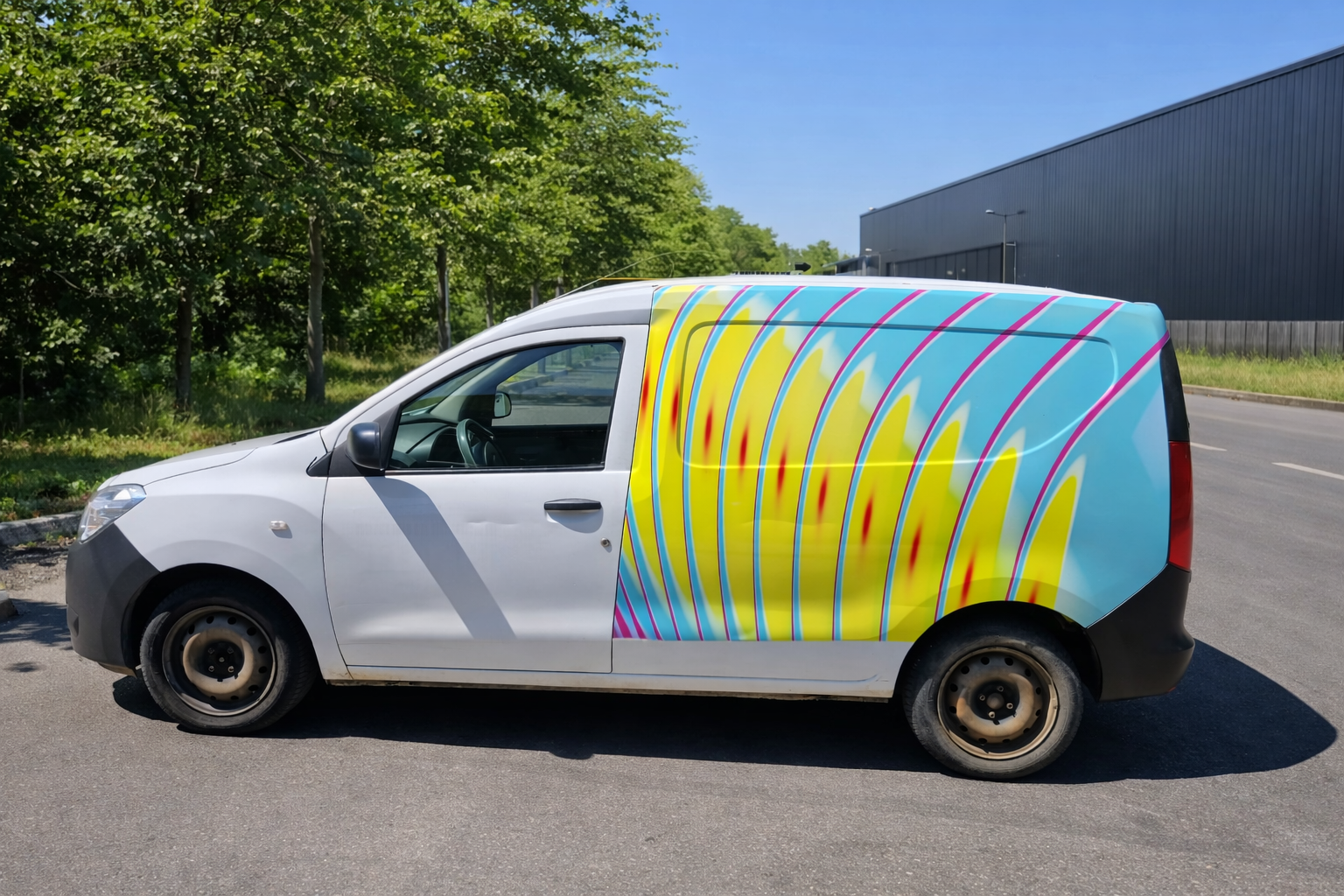 Colantare auto flotă E-Brand