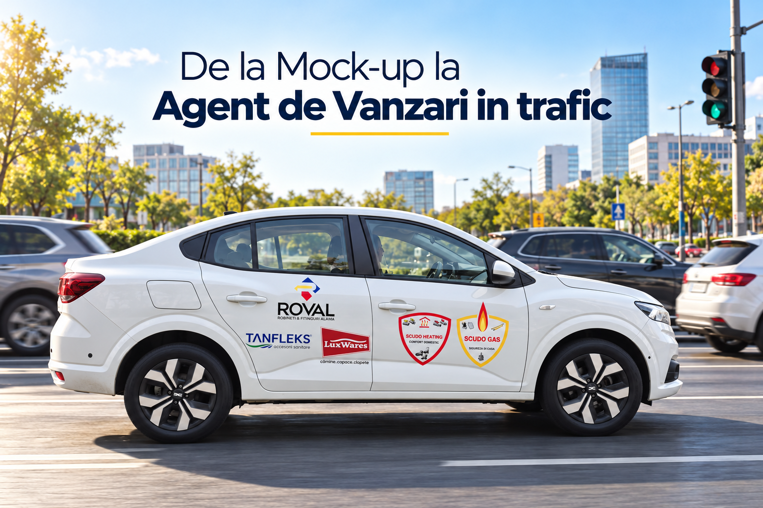 Inscriptionare Dacia Logan de la Mockup la Realitate