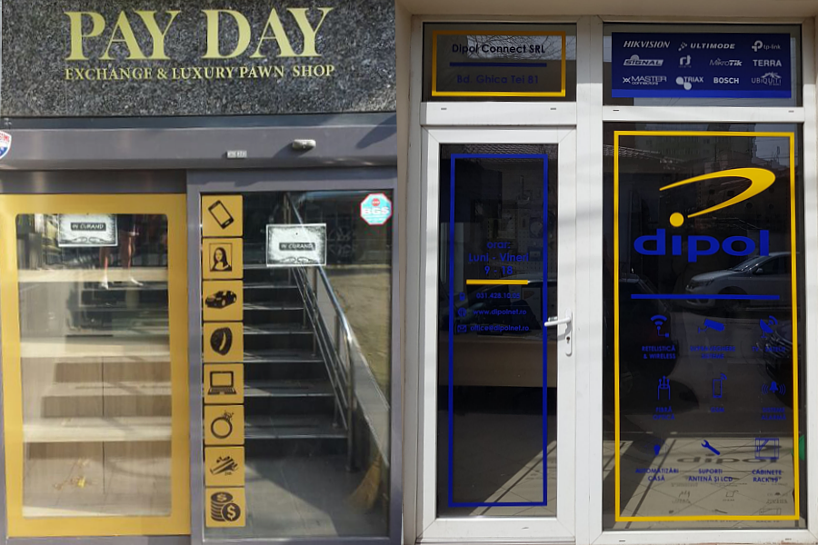 Inscriptionare Vitrine 