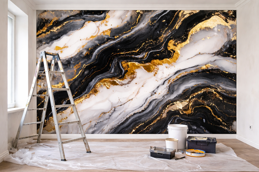 Fototapet marmura la comanda