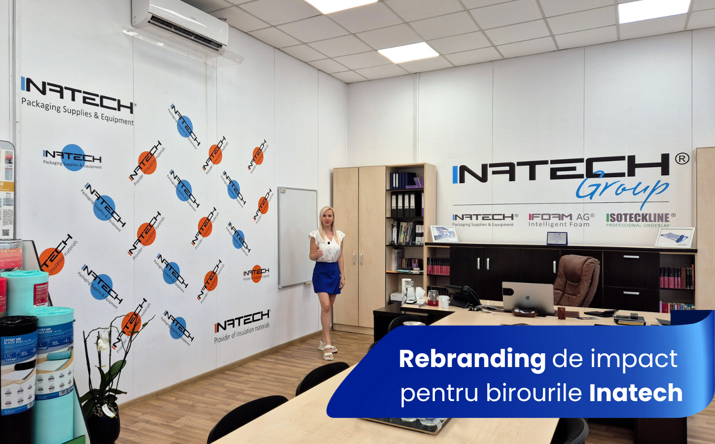 Rebranding premium pentru centrul logistic Inatech din București