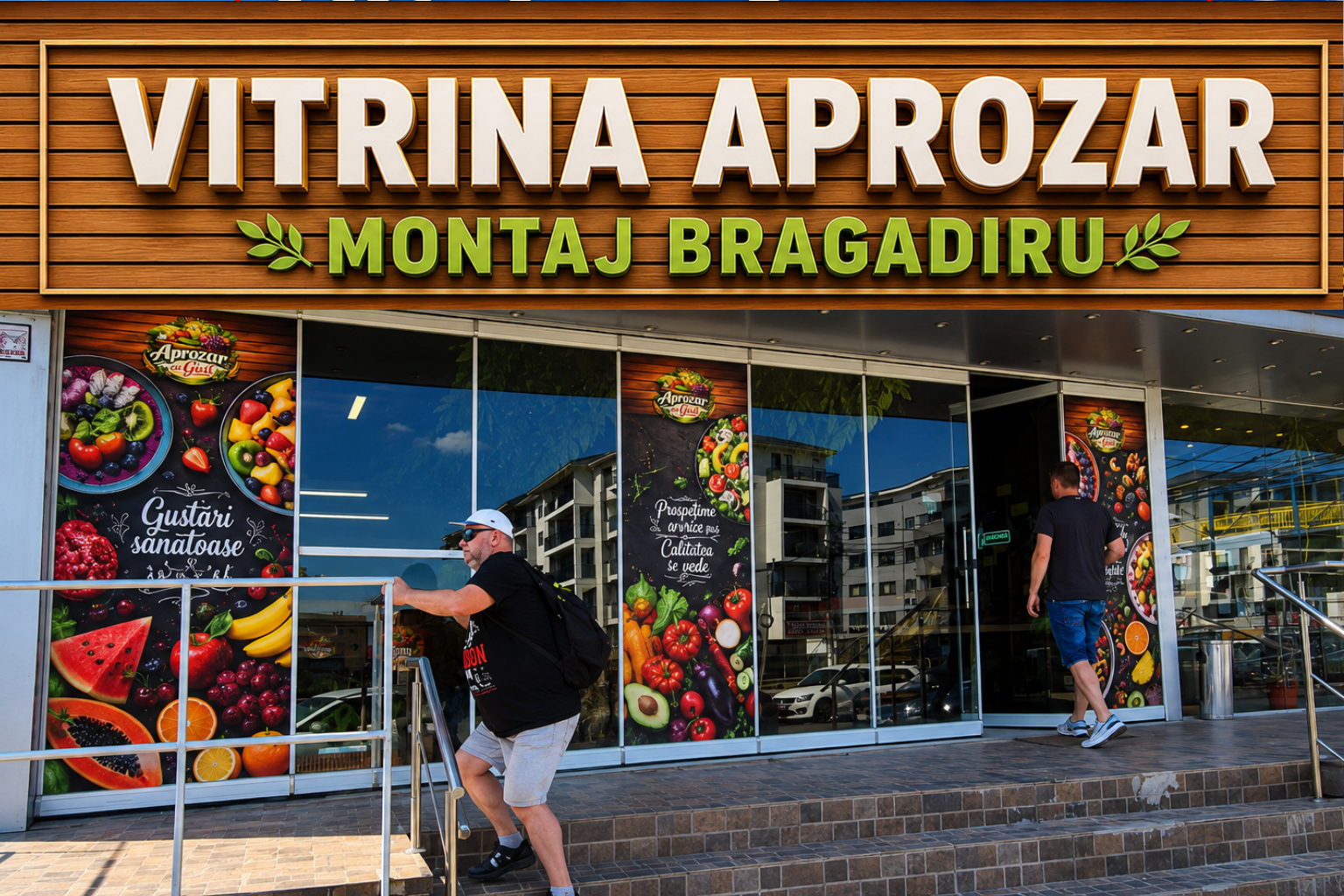 Vitrină Aprozar cu Gust în Bragadiru