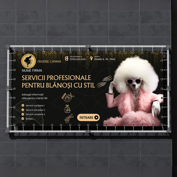 Banner Frizerie Canină Luxury [3]