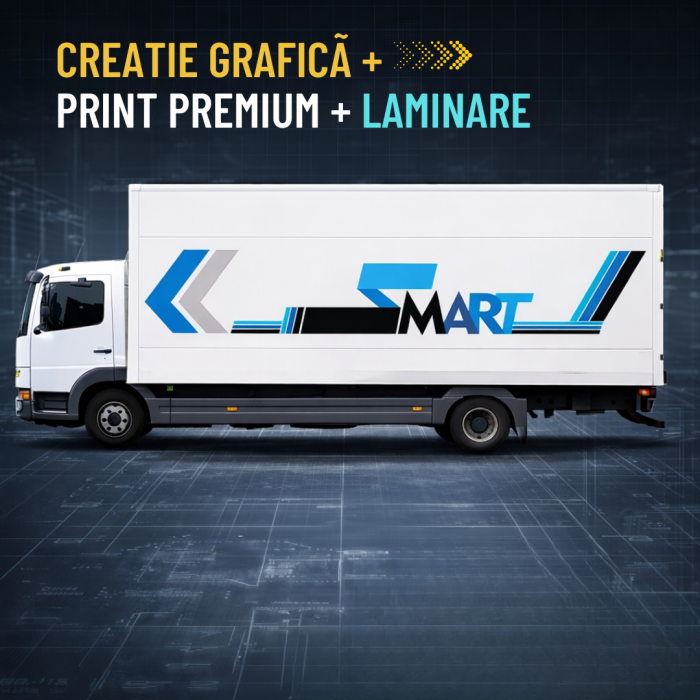 Colantare Camion Comercial – Design Grafic, Print Premium & Montaj [3]