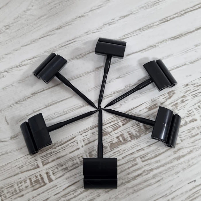 SUPORT PLASTIC NEGRU TIP TEPUSA PENTRU ETICHETE [2]