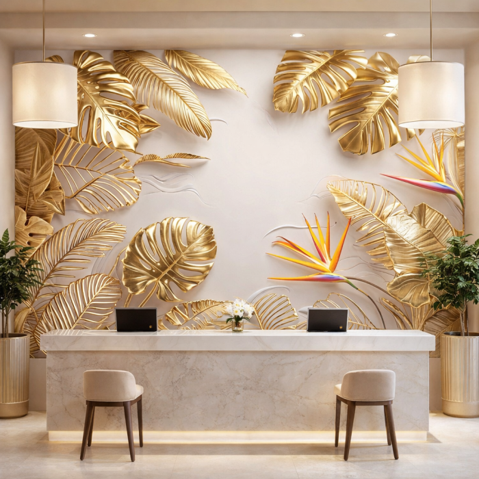 Fototapet decorativ pentru recepții hotel [4]