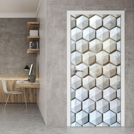 Colantari Usi - Autocolant Profesional Usa Placi de Ciment Hexagonale UTM42