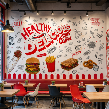 Autocolant Colantare Fast Food & Food Truck [1]