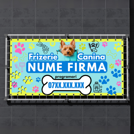 Banner Frizerie Canină Energic [2]