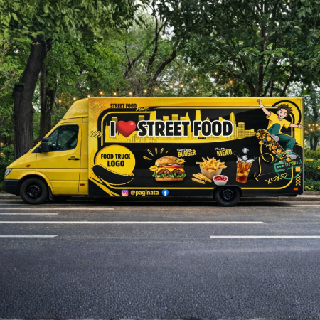 Colantare Food Truck Personalizată Concept Street Vibes [3]