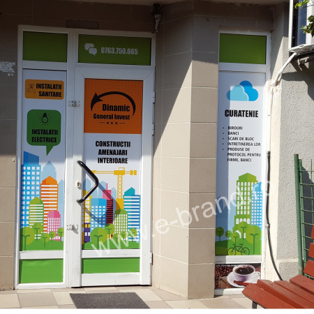 INSCRIPTIONARI VITRINE - COLANTARI GEAMURI DIN TERMOPAN