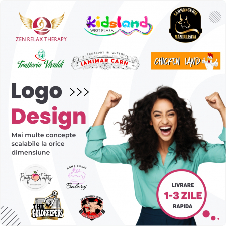 Grafica & Design - Design Logo in 1-3 Zile de la 200lei