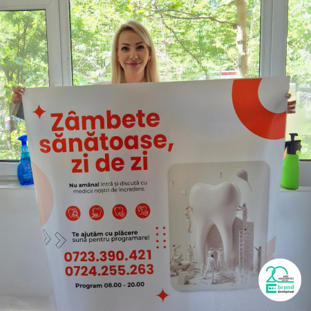 INSCRIPTIONARI VITRINE - Colantare Geamuri Cabinet Stomatologic