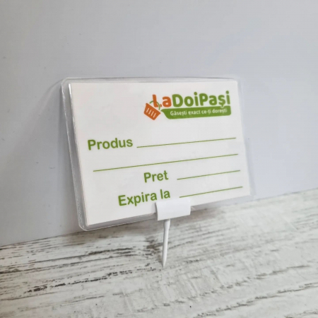 ETICHETE DE PRET LAMINATE 7X10CM La Doi Pasi [2]
