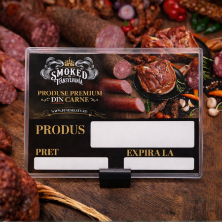 Etichete Mezeluri și Produse Tradiționale 7×10 cm cu Suport 5 cm [4]