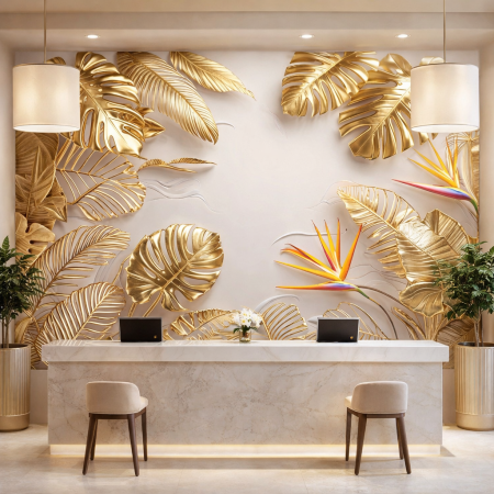 Fototapet decorativ pentru recepții hotel [3]