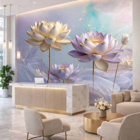 Fototapet Personalizat - Fototapet decorativ pentru recepții hotel