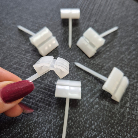 Printuri - SUPORT PLASTIC ALB TIP TEPUSA PENTRU ETICHETE