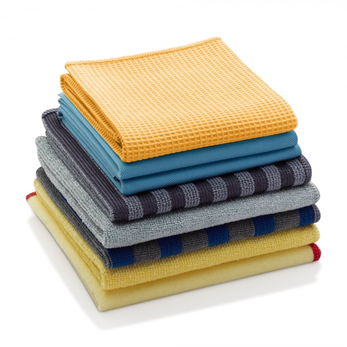 Set de Opt Lavete Premium din Microfibra E-Cloth pentru Curățarea Casei, Baie, Bucătărie, Geamuri [1]