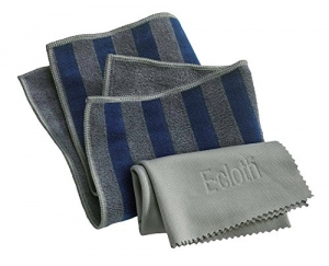 Set Două Lavete Premium E-Cloth din Microfibră pentru Curățare Cuptor, Plită, Aragaz, 32 x 32 cm [8]