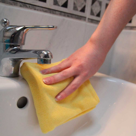 Set două lavete premium din microfibră E-Cloth pentru baie [6]