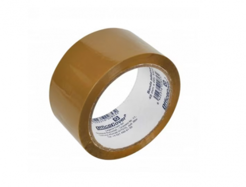Bandă adezivă scotch - Banda adeziva de tip scotch Office Cover, 48mm x 60M, Maro