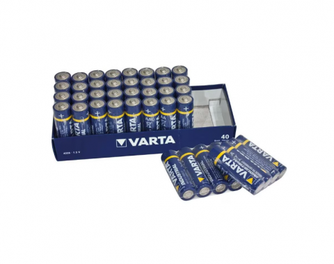 Baterii AA - Baterie alcalina VARTA INDUSTRIAL R6 - țiplă de 4 bucăți