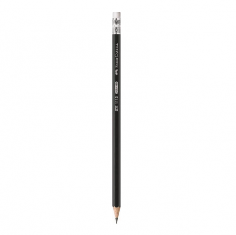 Instrumente de scris - Creion grafit cu radiera FABER-CASTELL 1112