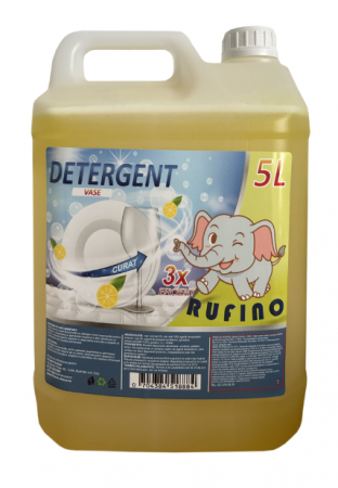 Produse de curatenie - Detergent vase manual Rufino, lamaie, 5L