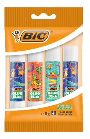Lipici solid BIC ECO DECO 8gr P/4