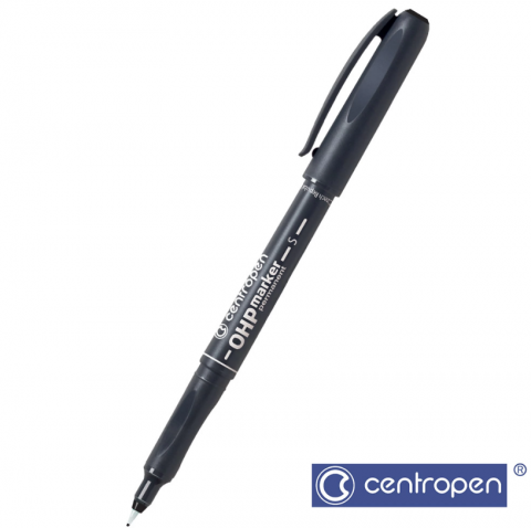 Markere - Marker OHP permanent CENTROPEN 2634 S Negru