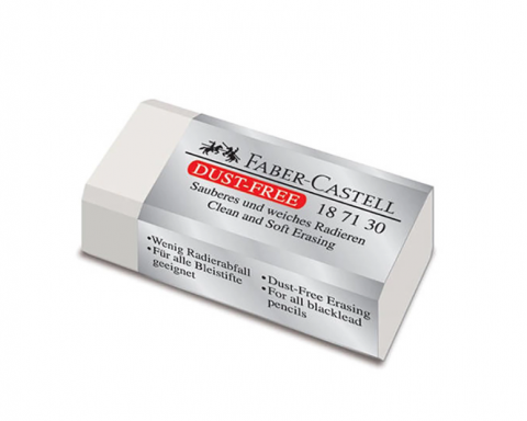 Radiere - Radiera dust-free Faber-Castell