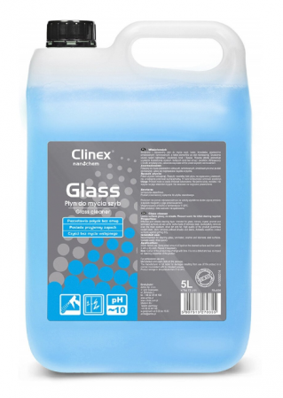 Produse de curatenie - Solutie pentru curatat geamuri, Clinex Glass, 5L