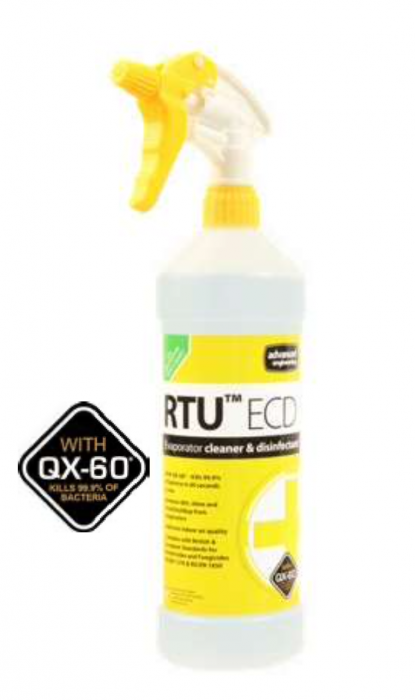 Produs pentru curatarea vaporizatoarelor cu solutie antibacteriana QX-60, spray 1 litru [1]