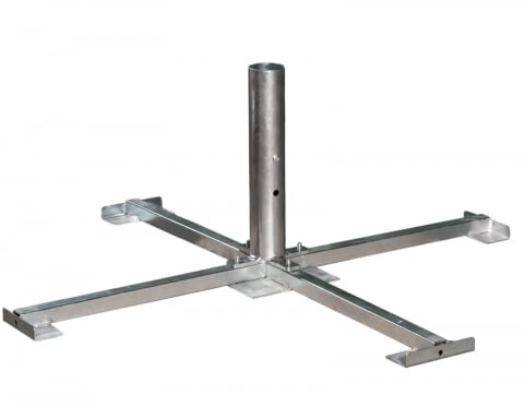 Home & Deco - Suport metalic umbrele Macropus 870x870 mm - Rezistent și stabil