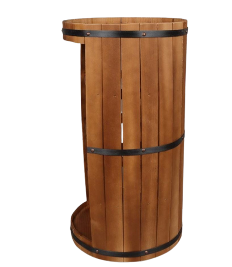 Suport de sticle de vin sub forma de butoi [2]