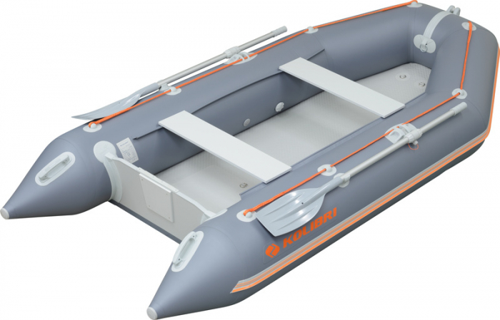 Barca Pneumatica KOLIBRI KM-330 + podină pliabilă semirigidă cu extindere [17]