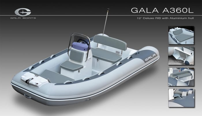 Barca RIB Gala Atlantis DELUXE A400L [2]