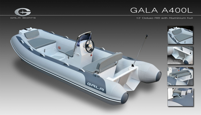 Barca RIB Gala Atlantis DELUXE A400L [5]