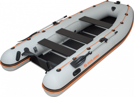 Barca KM-400DSL + podina de aluminiu [2]