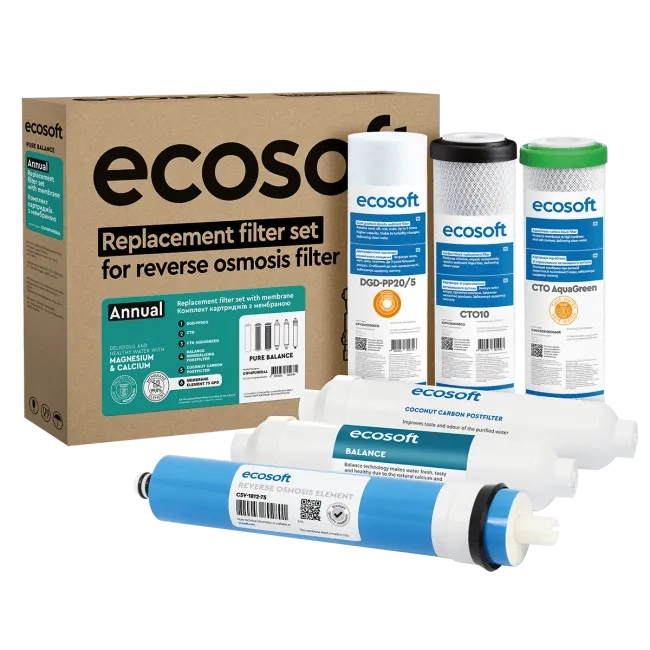 Set 6 filtre de schimb Osmoza Inversa Ecosoft P'URE Balance [2]