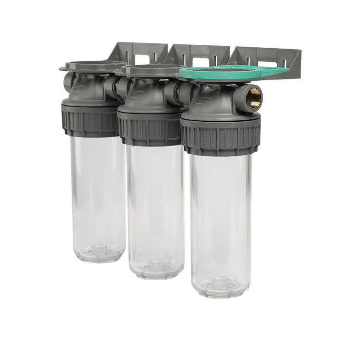 Sistem de filtrare triplex Ecosoft 3P Gri 10"  FTPP3P0 [3]