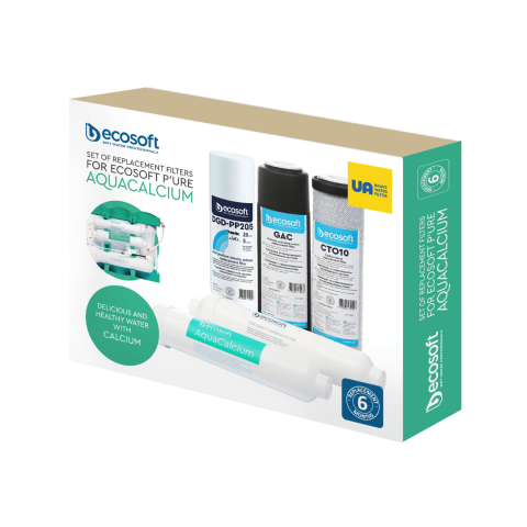 Seturi de cartuse - Set 5 filtre de schimb Osmoza Inversa Ecosoft AquaCalcium