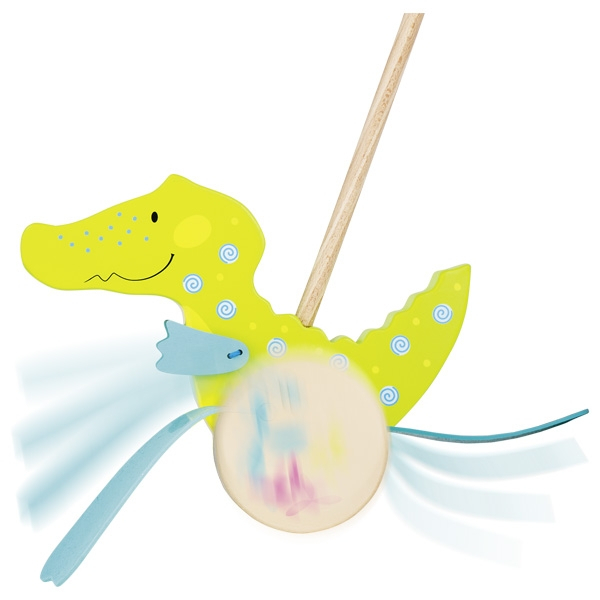 Crocodilul Susibelle - Jucarie de impins pentru bebelusi [2]